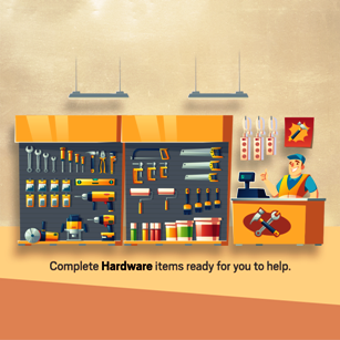 Hardware and Sanitaryware