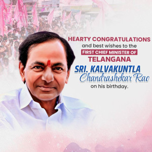Happy Birthday K. Chandrashekar Rao Ji