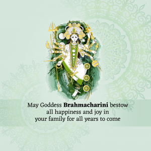 Navratri Day 2 Brahmacharini Maa