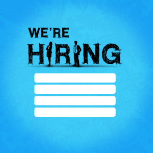 We Are Hiring