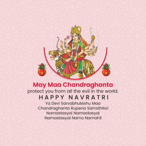 Navratri Day 3 Chandraghanta Maa