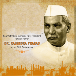 Dr Rajendra Prasad Jayanti