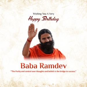 HBD Baba Ramdev Ji
