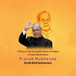 Pranab Mukherjee Ji B.A