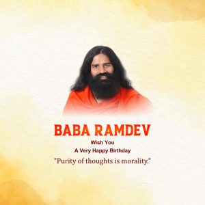 HBD Baba Ramdev Ji