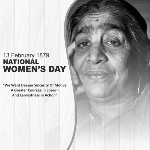 National Woman's Day & Sarojini Naidu B.A