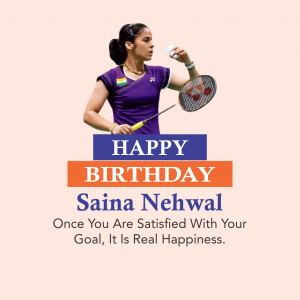 Saina Nehwal Birthday