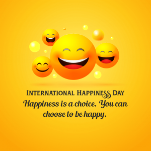 International Day Of Happiness