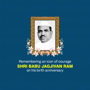 Jagjivan Ram Ji Jayanti