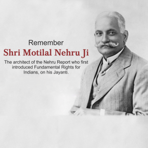 Motilal Nehru Ji B.A