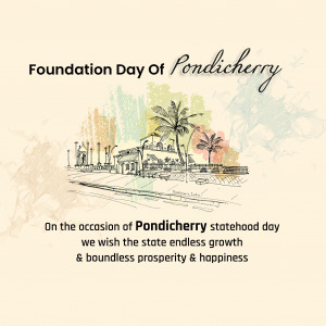 Pondicherry Foundation day