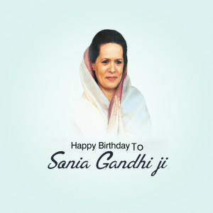 Sonia Gandhi Ji B'Day