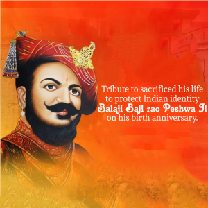 Balaji Baji Rao Peshwa Jayanti