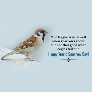 World Sparrow Day