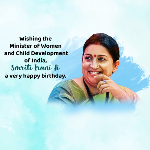 Smriti Irani Ji B'Day