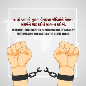 Int. Day for Slavery Victims & Slave Trade