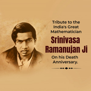 Srinivasa Ramanujan D.A