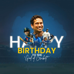 Sachin Tendulkar Ji B'Day