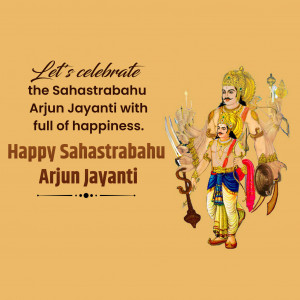 Sahastrabahu Arjun Jayanti