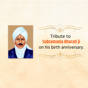 C. Subramania Bharati Ji B.A