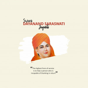 Dayanand Saraswati Ji B.A.