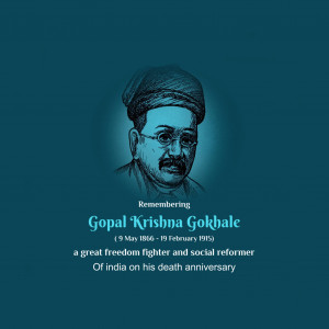 Gopal Krishna Gokhale Punyatithi