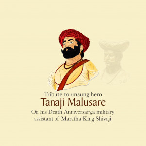 Tanaji Kaloji Malusare Ji D.A
