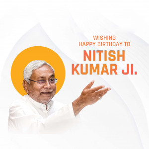 Nitish Kumar ji B'Day