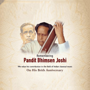Bhimsen Joshi Ji B.A