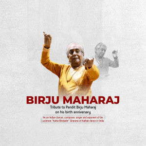 Birju Maharaj Ji B.A