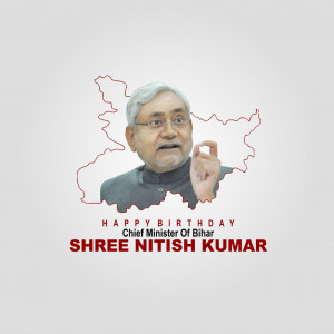 Nitish Kumar ji B'Day