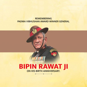 Bipin Rawat B.A