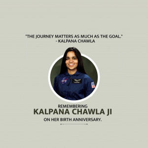 Kalpana Chawla Jayanti