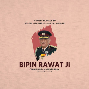 Bipin Rawat B.A