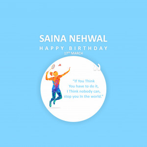Saina Nehwal Birthday