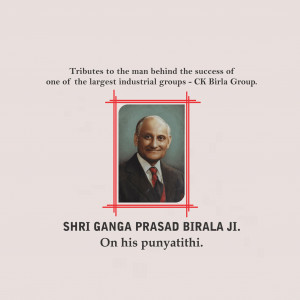 Ganga Prasad Birla Ji D.A