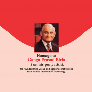 Ganga Prasad Birla Ji D.A