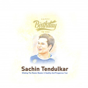 Sachin Tendulkar Ji B'Day