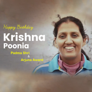 HBD Krishna Poonia