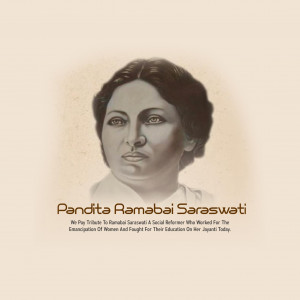 Pandita Ramabai Jayanti