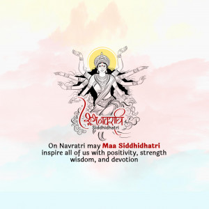 Navratri Day 9 Siddhidhatri Maa