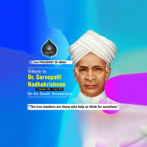 Sarvepalli Radhakrishnan Ji D.A