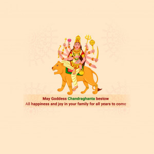 Navratri Day 3 Chandraghanta Maa