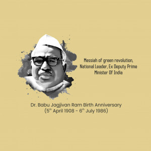 Jagjivan Ram Ji Jayanti