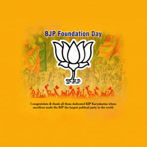 BJP Foundation Day