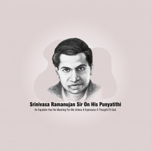 Srinivasa Ramanujan D.A