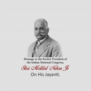 Motilal Nehru Ji B.A