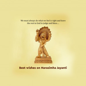 Narasimha Jayanti