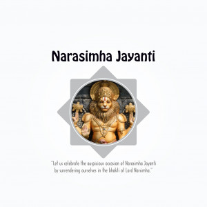 Narasimha Jayanti