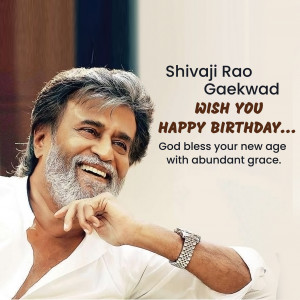 HBD Rajinikanth Ji